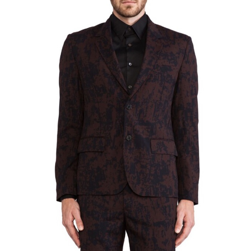 Marc by Marc Jacobs Deep Beet Sonny Suiting Blazer